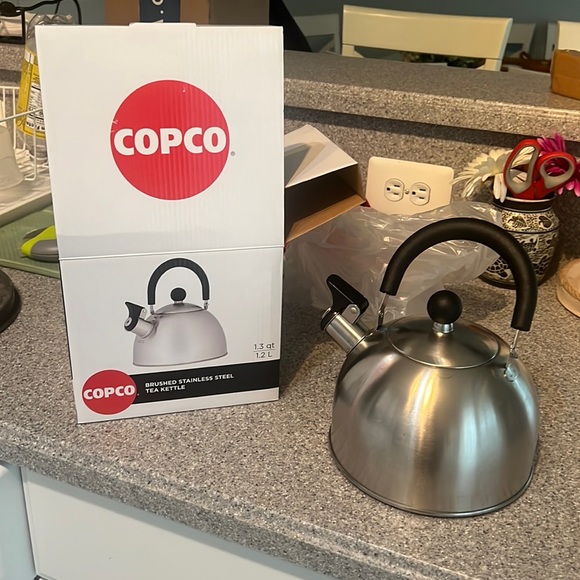 Copco Kitchen Copco Stainless Steel Whistling Tea Kettle Poshmark